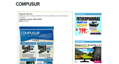 Desktop Screenshot of compusur.ayacucho.biz