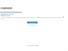 Tablet Screenshot of compusur.ayacucho.biz